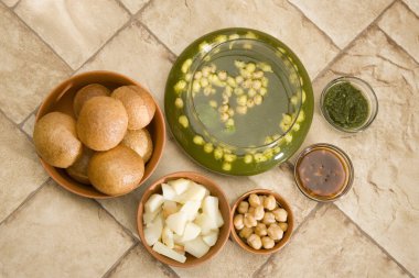 Panipuri or Gol Gappa or Chaat