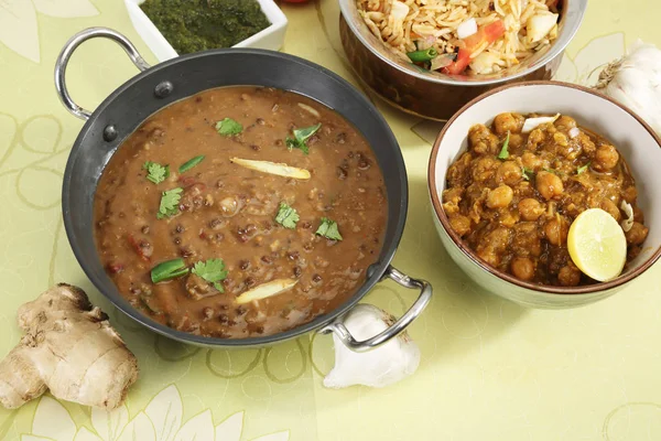 Dal Makhani Indian Food — Stock Photo, Image