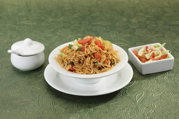 Sebze Mançurya ve Fried Rice