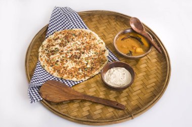 Güneyde Hint yemek Uthappams