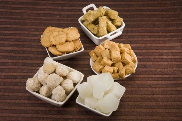 Köstliche indische Süßigkeiten oder Punjabi bhaji — Stockfoto