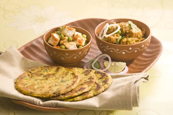 Masala Soya Kebab, Indian Curry Dish — Stock Photo, Image