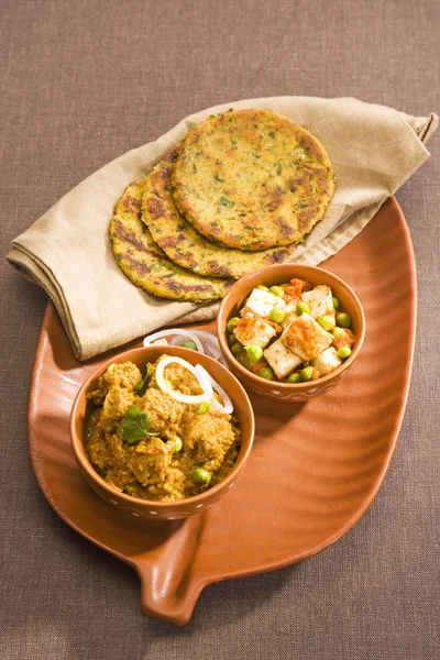 Masala Soya kebap, Hint köri çanak