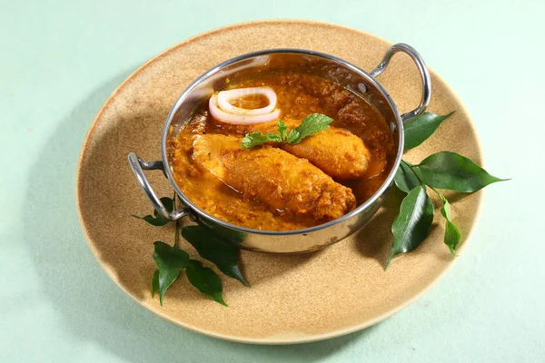 Chaap de Masala Tawa o Chaap de Soya, plato indio — Foto de Stock