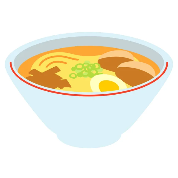 Ramen noodle illustration — Stockfoto