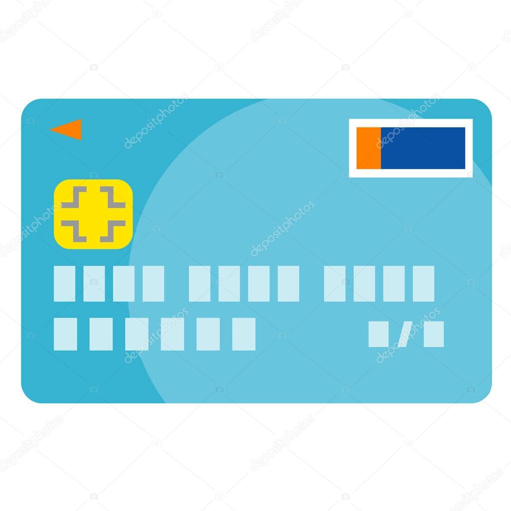 credit card, illustration