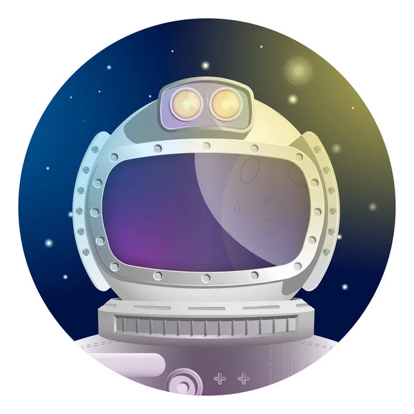 Fantastik astronot kask 