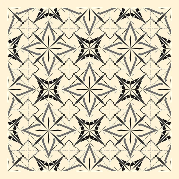 Geometrische naadloze patroon — Stockvector