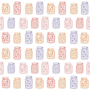 Vektör seamless modeli turşu ile