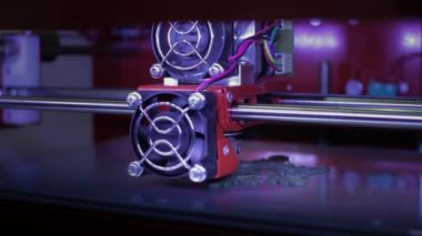 pasifizm yan görünüm iz ile 3D yazdırma gri kar tanesi