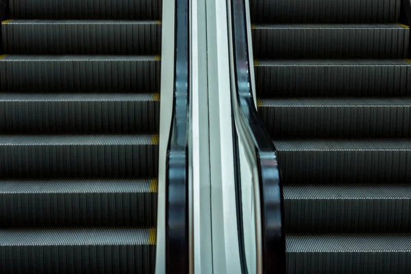 Stairs of the escalator, moving up and down. — Stock Photo, Image