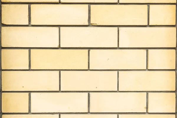 Mur en brique jaune. Contexte de la conception . — Photo