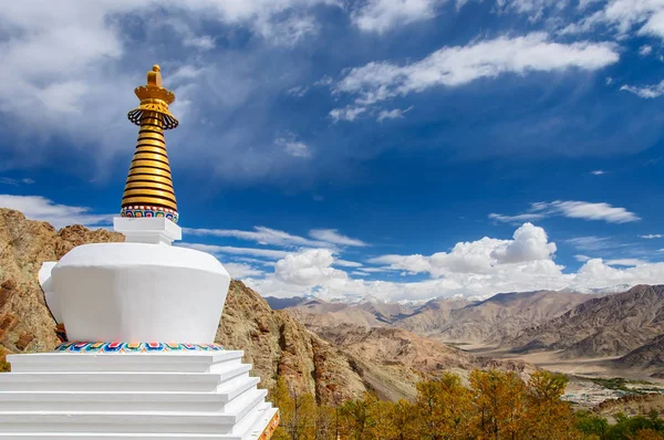 Estupa budista cerca del monasterio de Hemis, Leh Ladakh, India — Foto de Stock