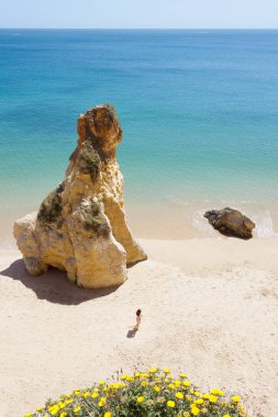 Portekiz - Algarve - dev kaya Praia do Vau