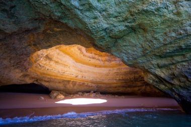 Portugal - Algarve - Benagil - Sea-Caves' entry clipart
