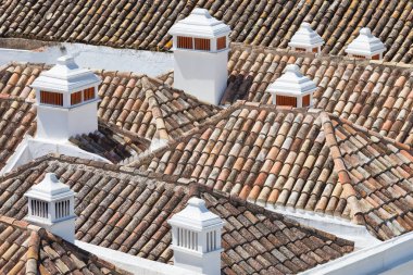 Faro, Portekiz - Algarve - Rooftops
