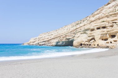 Girit - Yunanistan - Matala Beach