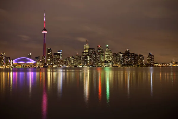 Skyline of Toronto - Canada - Lake Ontario — Stock Photo, Image