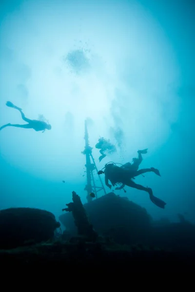 Afrika - onderwater team — Stockfoto