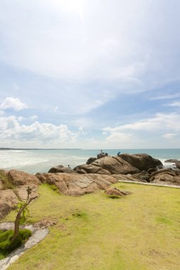 Sri Lanka - Ahungalla - ufuk plaj doğru seyir