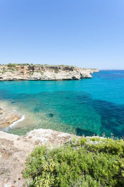 Calas de Mallorca, Mallorca - C bay üzerine harika bir görünümü