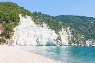 Vignanotica, Apulia - Vignanotica sakin plaj rahatlatıcı