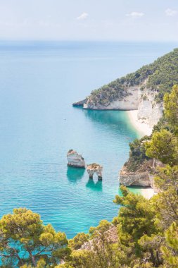 Grotta Smeralda, Apulia - Smeralda kıyı şeridi Hiking