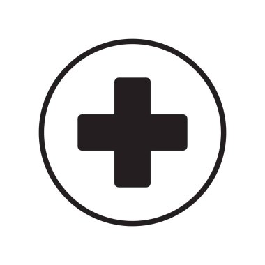 Vektör çapraz tıbbi sembolü