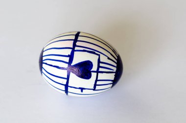 Paskalya yumurta beyaz arka plan, kutlama, Paskalya, religi