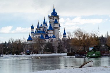 Türkiye 'de Eskişehir masal kalesi.
