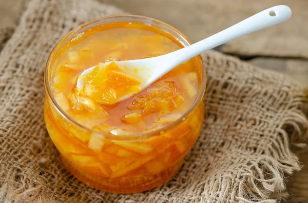 Selai jeruk buatan sendiri yang lezat — Stok Foto
