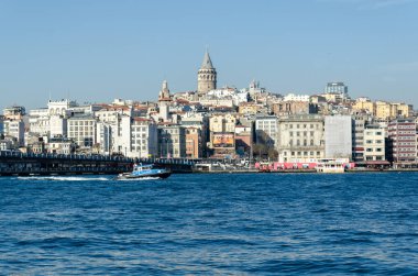 İstanbul Karaköy 'de Galata Kulesi, Türkiye