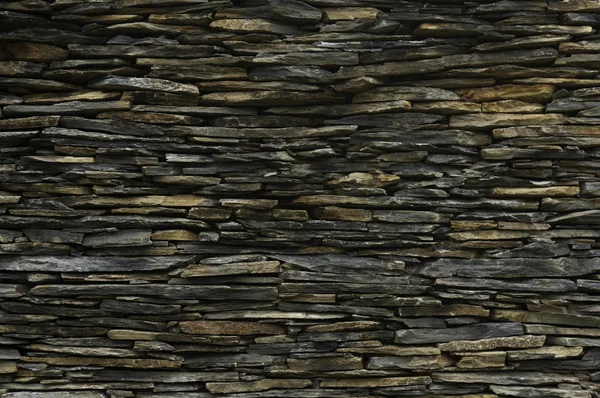 pattern of decorative slate stone wall surface