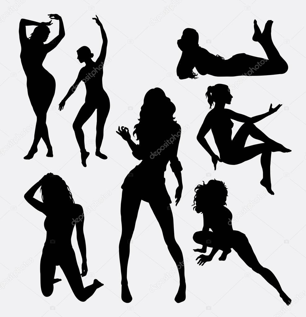 Naked teen silhouette — pic 7