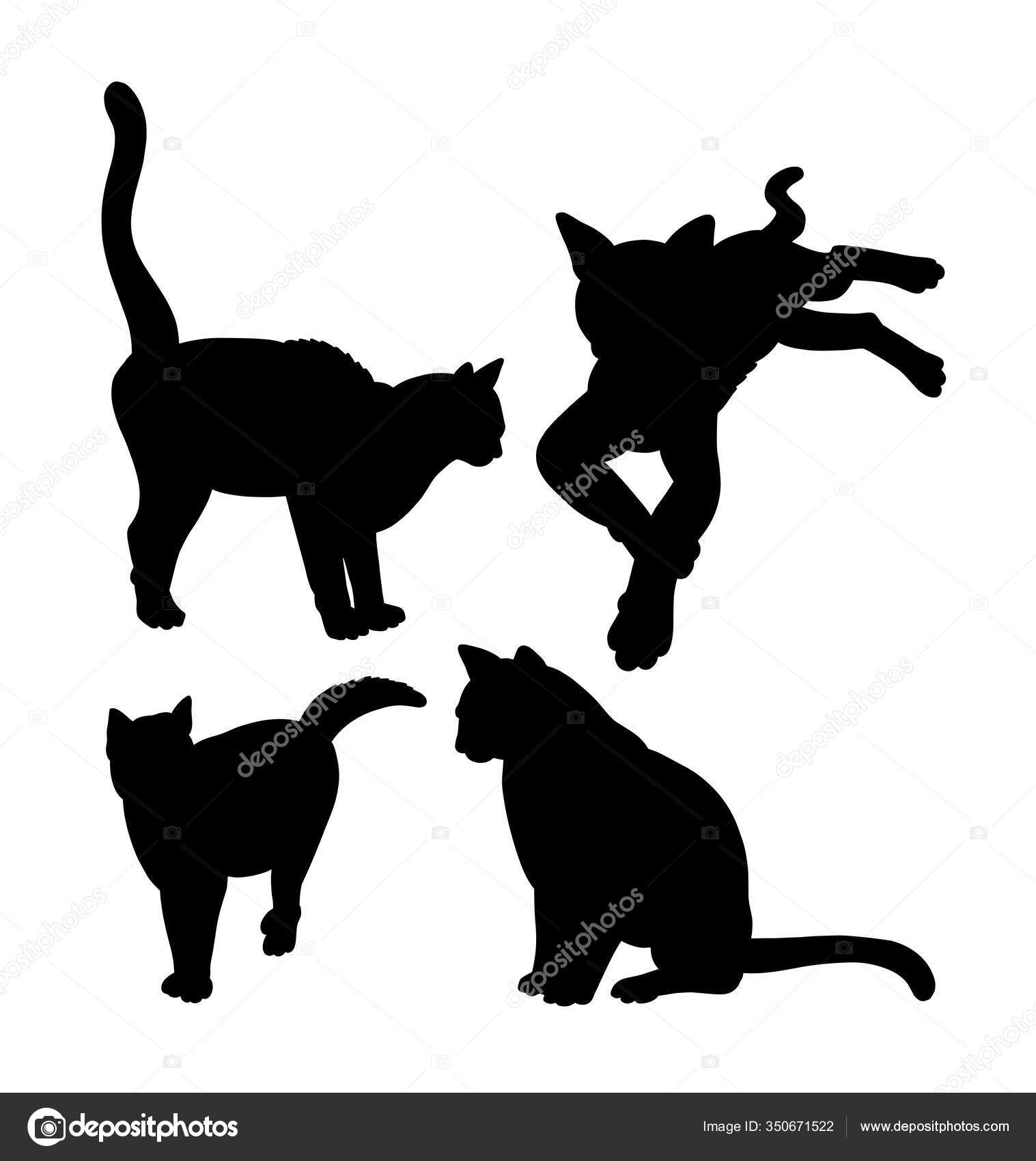 猫ペット動物のシルエット シンボル ウェブアイコン マスコット またはあなたが望むデザインに適しています 無料のストックベクター C Cundrawan703