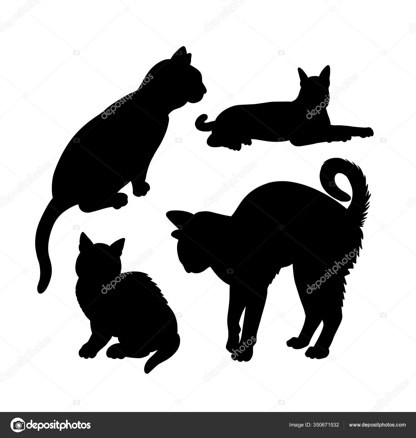 猫ペット動物のシルエット シンボル ウェブアイコン マスコット またはあなたが望むデザインに適しています 無料のストックベクター C Cundrawan703