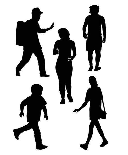 Male Female People Activity Silhouette — Free Stock Photo