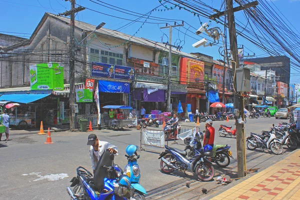 Pouliční scéna, Thajsko — Stock fotografie