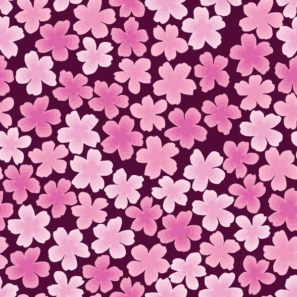Patrón Sin Costura Flor Sakura —  Fotos de Stock