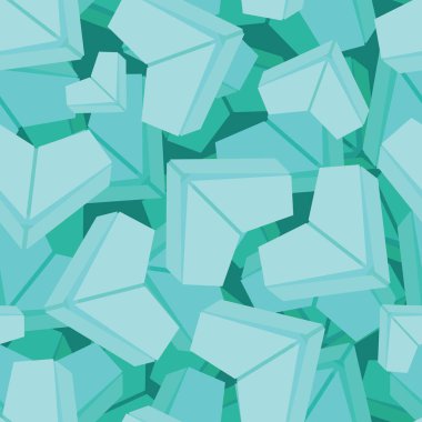 Origami kalp ilham Seamless Modeli