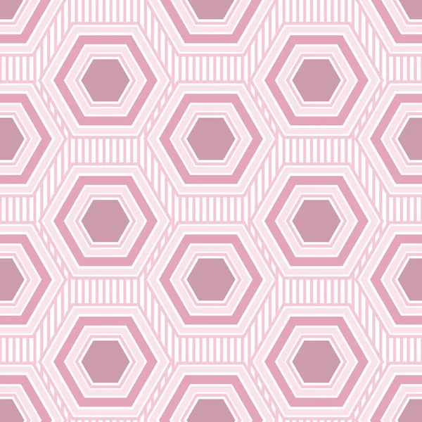 Eenvoudige Hexagon Shape Naadloze Oppervlakte Patroon Ontwerp — Stockfoto