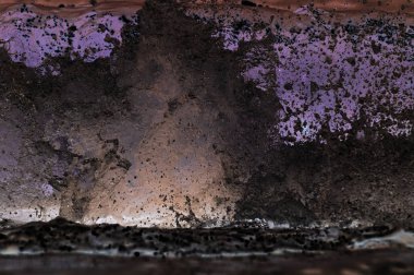 Mor arka plan ve doku. Grunge eski boya yüzeyi