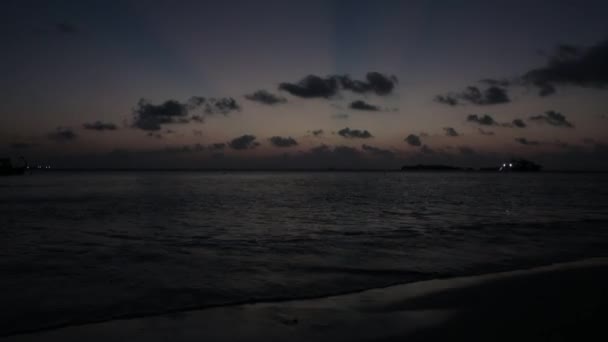 Восход Солнца Над Океаном — стоковое видео