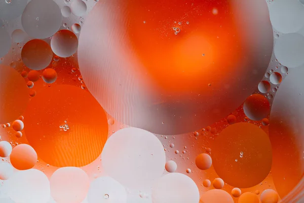 Abstract background as a result of a mixture of water and oil