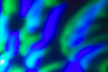 Farklı renkli ışıklandırma efektlerinden oluşan bir arkaplan