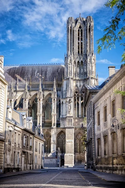 Katedralen notre-dame, reims, Frankrike — Stockfoto