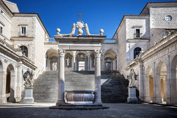 Abadía de Montecassino. Lazio, Italia — Foto de Stock