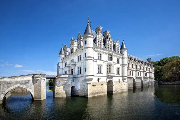 Chateau Chenonceau Loire Tal Frankreich Das Chateau Chenonceau Mittelalterliches Französisches — Stockfoto