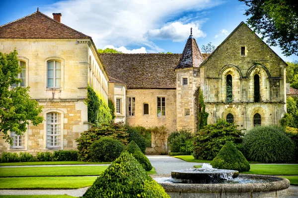 Klostret Fontenay Bourgogne Frankrike — Stockfoto