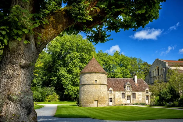 Klostret Fontenay Bourgogne Frankrike — Stockfoto